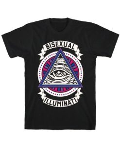 Bisexual Illuminati T-shirt PU27