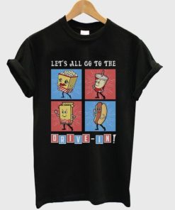 Lets All Go To The Drive In T-shirt PU27