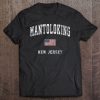 Mantoloking New Jersey American Flag T-shirt PU27