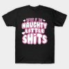 Mother Of Two Naughty Little Shits T-shirt PU27