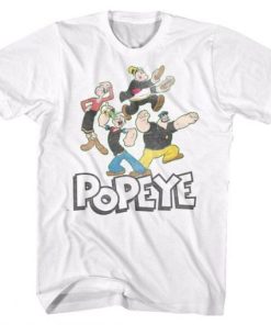 Popeye Pop Group T-shirt PU27