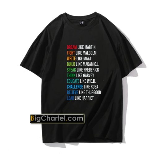 African American Activists TShirt PU27