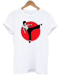 Bruce Lee Kick T-shirt AA