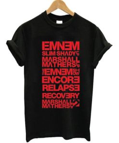 Eminem Albums List T-shirt AA