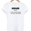 Howard Noun T-shirt AA