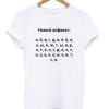 Russian Alphabet T-shirt AA