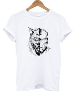 Stark Wolf Iron Man T-shirt AA