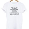There Is No Hope Quote T-shirt AA