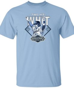 Two Hit Whit Merrifield Custom Tee Shirt AA