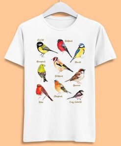 British Garden Birds T Shirt AA