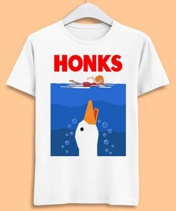 Honk Jaws Honks Goose Duck DnD SHIRT AA