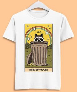 King Of Trash Raccoon Tarot Card T Shirt AA