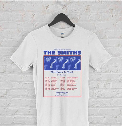 The Smiths Shirt US Tour 86' The Queen Is Dead Shirt AA