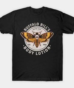 Buffalo Bill's Body Lotion - Vintage Distressed Horror T-Shirt AA