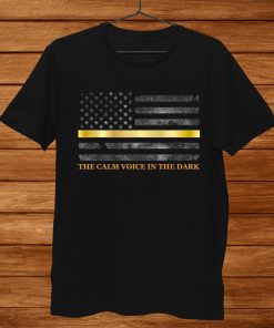 Dispatcher Gifts Thin Gold Line Thin Yellow Line 911 Shirt AA