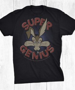 Looney Tunes Wile E. Coyote Super Genius Shirt AA