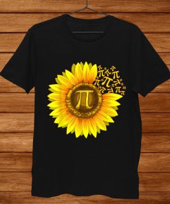 Pi Day Shirt Women Sunflower Math Teacher Shirt AA