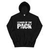 Wolf Pack Gift Leader Of The Pack Paw Hoodie
