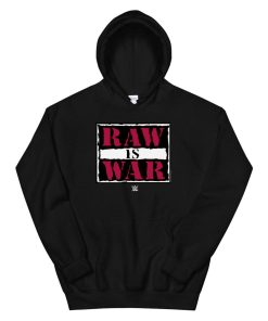Wwe Raw Is War Box Logo Hoodie