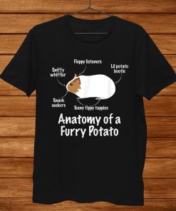 Anatomy Of A Furry Potato Funny Guinea Pig Shirt AA