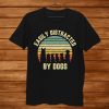 Easily Distracted By Dogs Shirt Funny Dog Tshirt Dog Lover T Men AA