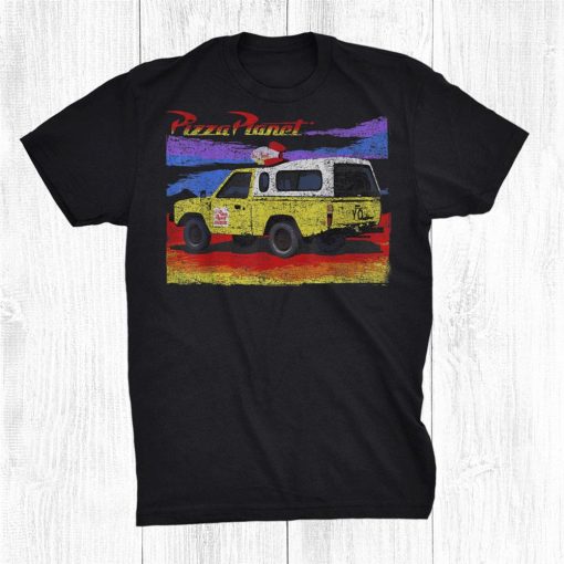 Pizza Planet Truck Distressed Shirt AA
