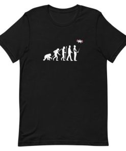 evolution drone Short-Sleeve Unisex T-Shirt AA