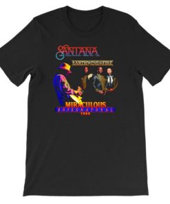 Santana Earth Wind and Fire T Shirt AA