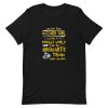 just a wizard girl living in a muggle world took the hogwarts train going anywhere Short-Sleeve Unisex T-Shirt AA