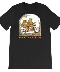 Frog and Toad Fuck the Police T Shirt AA