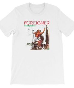 Head Games Album Foreigner T Shirt AA