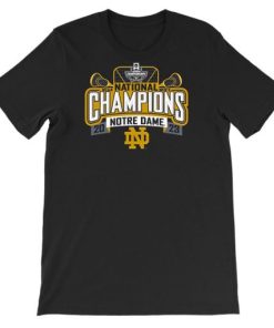 2023 Notre Dame Lacrosse Championship Shirt AA