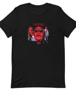 Vintage WCW NWO Wolfpac Sting Short-Sleeve Unisex T-Shirt AA