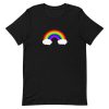 Rainbow and Clouds Short-Sleeve Unisex T-Shirt AA