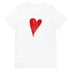 Red Heart Smashing Pumpkins Band Short-Sleeve Unisex T-Shirt AA