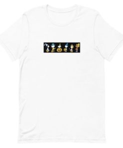 Snoopy And Charlie Peanuts Halloween Short-Sleeve Unisex T-Shirt AA