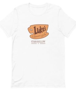 Gilmore Girls Luke’s Diner Stars Hollow Short-Sleeve Unisex T-Shirt AA