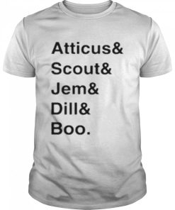 Atticus And Scout And Jem And Dill And Boo T-Shirt AA