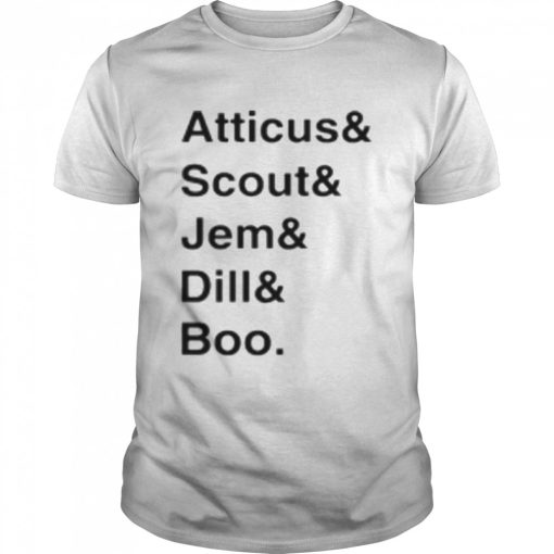 Atticus And Scout And Jem And Dill And Boo T-Shirt AA