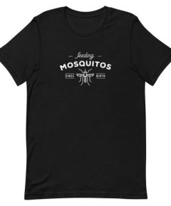 Bee Feeding mosquitos since birth Short-Sleeve Unisex T-Shirt AA