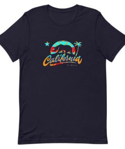 California Vibes Short-Sleeve Unisex T-Shirt AA