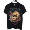 Yeezus 2014 Skull & Roses Australian Tour Shirt MEDIUM AA