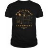 Houston Astros Two-Time World Series Champions Gold Shirt AA