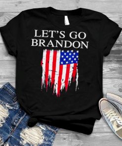 Lets Go Brandon Joe Biden Conservative USA Flag t-shirt AA