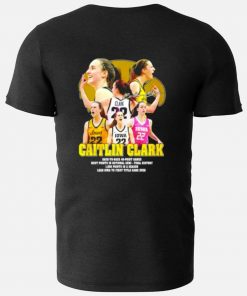 Iowa Mvp Caitlin Clark Signature T-Shirt