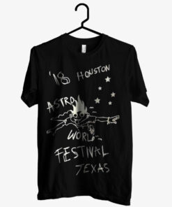 Travis Scott Look Mom I Can Fly Festival Texas T shirt