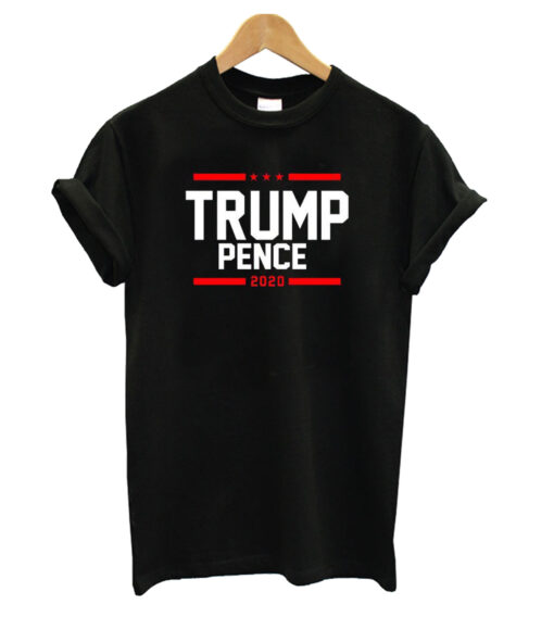 Trump pence 2020 Black T shirt