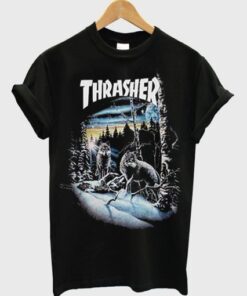 Thrasher 13 wolves T-Shirt KM