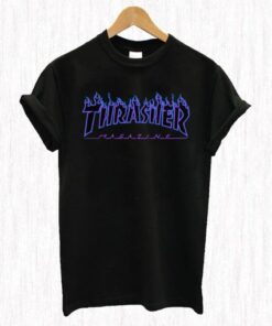 Thrasher Flame Magazine T Shirtn
