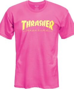 Thrasher Magazine Hot Pink T shirt